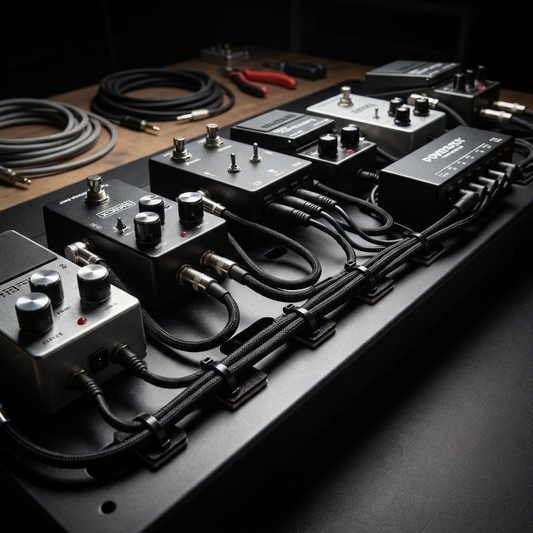 Custom Pedalboard Wiring Setup